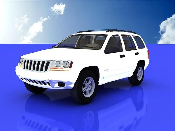 그랜드 체로키 3D 모델 .c4d .max .obj .3ds .fbx .stl .blend 