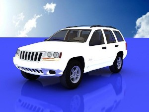 grand cherokee Model 3D