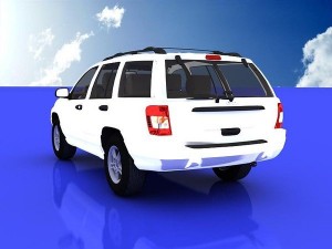 grand cherokee Modelo 3D