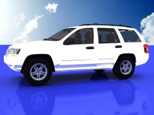 그랜드 체로키 3D 모델