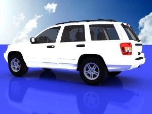 그랜드 체로키 3D 모델