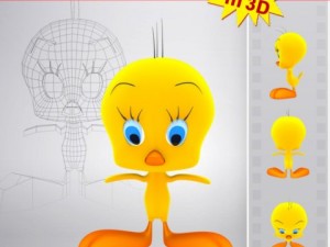 twitty 3D-Modell