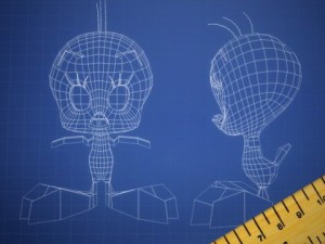 twitty 3D Model