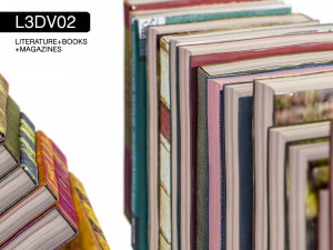 l3dv02g04 - books set 3D Модель