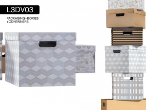 l3dv03g02 - boxes set Model 3D