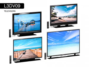 l3dv09g01 - zestaw telewizor&oacute;w RC Model 3D