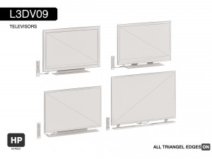 l3dv09g01 - televisors rcs set 3D 모델
