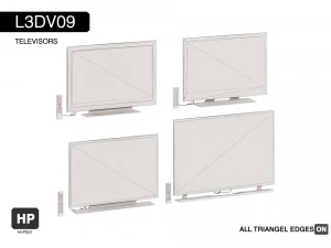 l3dv09g01 - televisors rcs set 3D Model