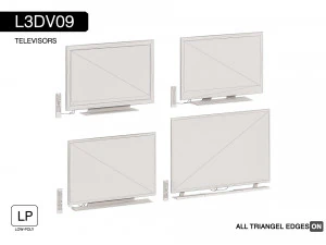l3dv09g01 - televisors rcs set 3D Model