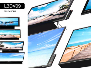 l3dv09g01 - televisors rcs set 3D Model