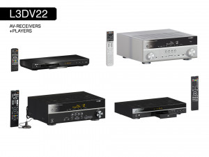 l3dv22g01 - av-receivers players rcs set 3D Модель