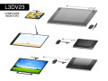 l3dv23g03 - graphics tablets set 3D Models