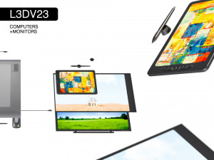 l3dv23g03 - graphics tablets set Modello 3D