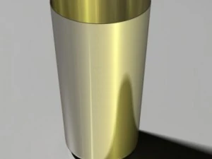 vas atau cangkir logam Model 3D