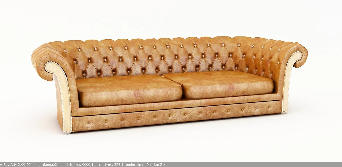 sofa 3D Model .c4d .max .obj .3ds .fbx .stl .blend