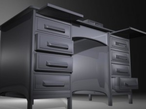 office desk 3D Model