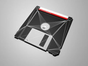 floppy disk 3D Model