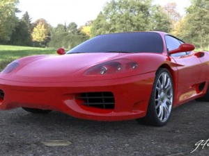 2009 ferrari modena 3D Model