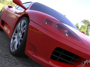 2009 ferrari modena 3D Model