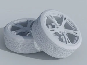 acs 3 sport rims 3D Model