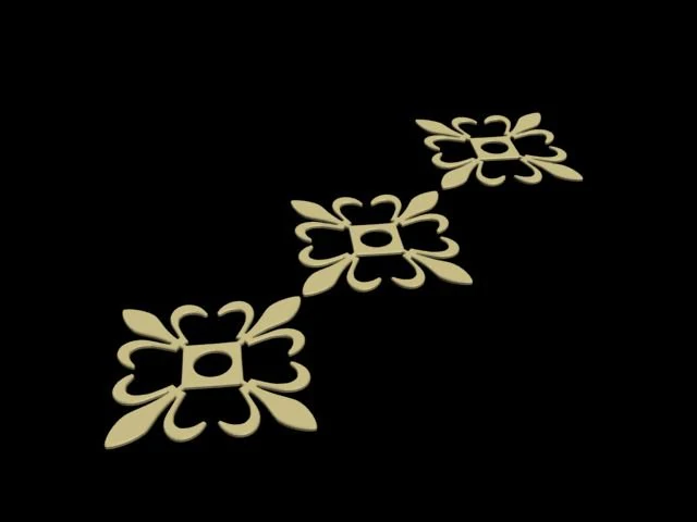 ornament 3D Print Model .c4d .max .obj .3ds .fbx .stl .blend