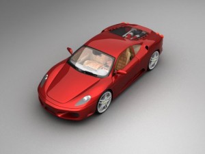 Ferrari f430 Modello 3D