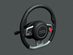 r8 steering wheel Modèle 3D