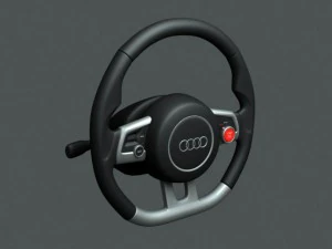 R8ステアリングホイール 3Dモデル