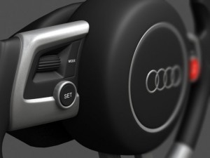 r8 steering wheel 3D मॉडल