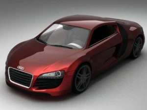 Audi R8 3D Модель