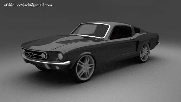 ford 3D Model .c4d .max .obj .3ds .fbx .stl .blend