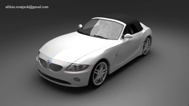 BMW Z4 3Dモデル .c4d .max .obj .3ds .fbx .stl .blend
