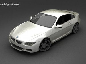bmw m6 Modèle 3D