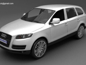 audi q7 Modèle 3D