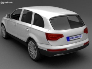 audi q7 Model 3D