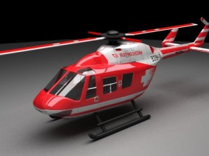medicopter Modèle 3D