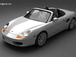 Porsche boxster Modèle 3D