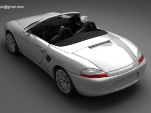 Porsche boxster 3D Model