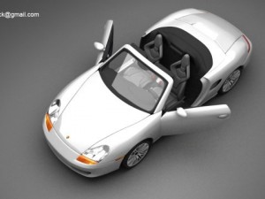 Porsche boxster 3D Model