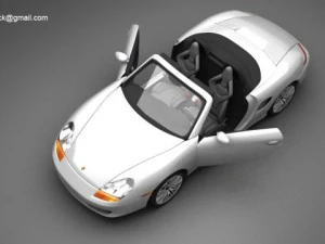 Porsche boxster 3D Model