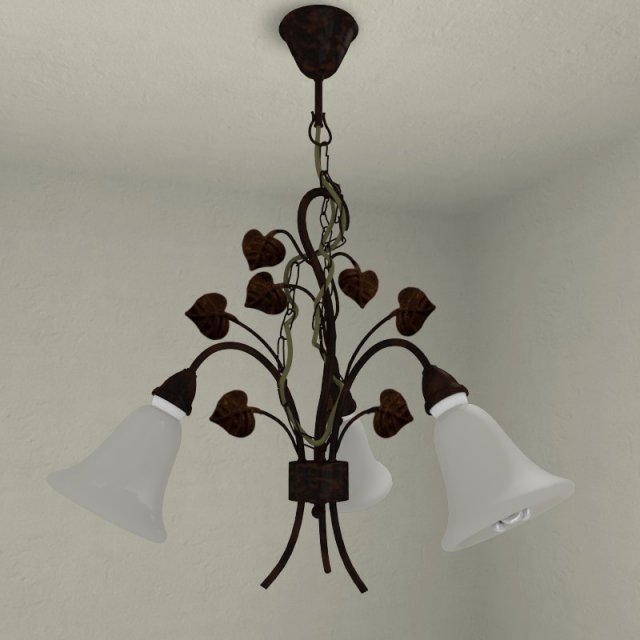 chandelier 3Dモデル .c4d .max .obj .3ds .fbx .stl .blend 