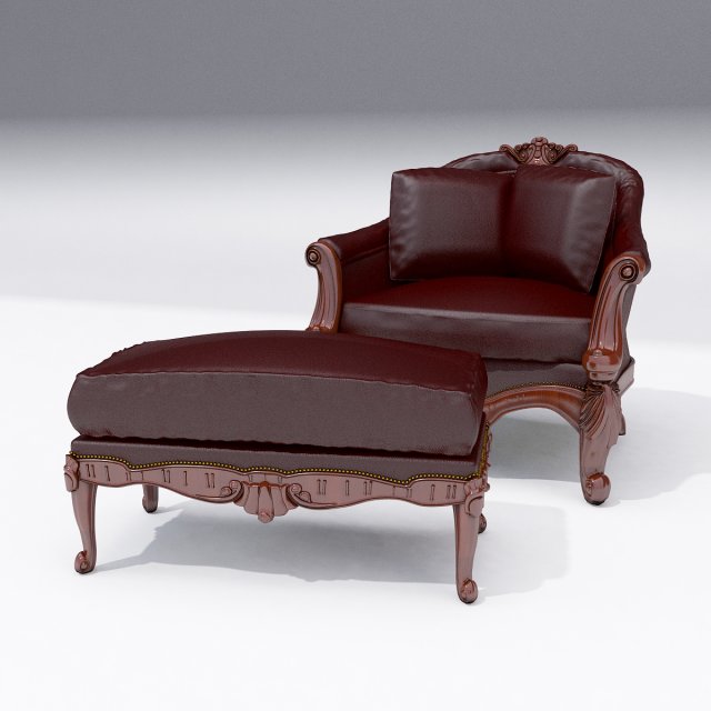 chair classical angelo cappellini 3D-Modell .c4d .max .obj .3ds .fbx .stl .blend 