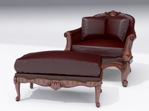 chair classical angelo cappellini 3D Model
