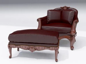 стул классический Анджело Каппеллини 3D Модель