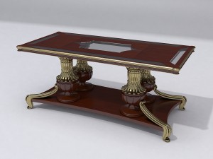 tea little table 3D Model