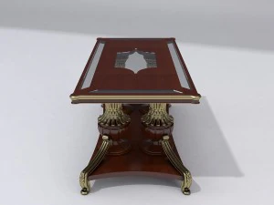 tea little table 3D Model