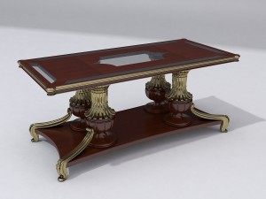 tea little table Modelo 3D
