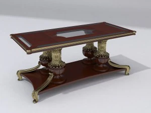tea little table 3D Model