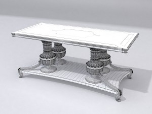 tea little table Modelo 3D
