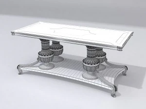 tea little table 3D Model